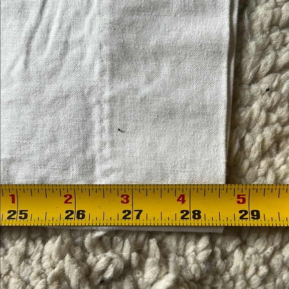 Banana Republic White Pleated Trousers Size 4 - Picture 5 of 6